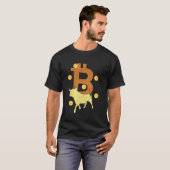 BTC Bitcoin-Hype Unterhaltsamer Krypto-Händler Min T-Shirt (Vorne ganz)