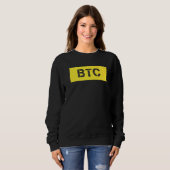 Btc Bitcoin Sweatshirt (Vorne ganz)