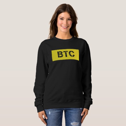 Btc Bitcoin Sweatshirt (Vorne ganz)