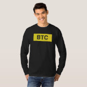 Btc Bitcoin T-Shirt (Vorne ganz)