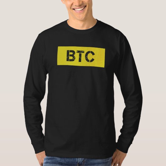 Btc Bitcoin T-Shirt (Vorderseite)