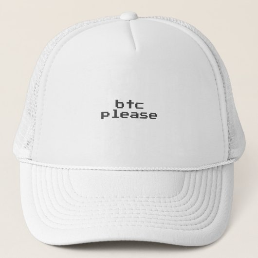 btc bitte truckerkappe (Vorderseite)