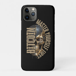 BTC motivation | Skull | Bitcoin crypto Case-Mate iPhone Hülle