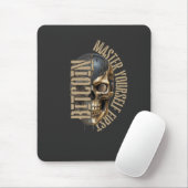 BTC motivation | Skull | Bitcoin crypto  Mousepad (Mit Mouse)