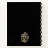 BTC motivation | Skull | Bitcoin crypto  Notizblock (Rückseite)