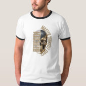 BTC motivation | Skull | Bitcoin crypto T-Shirt (Vorderseite)