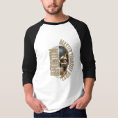 BTC motivation | Skull | Bitcoin crypto T-Shirt (Vorderseite)