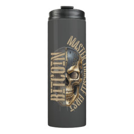 BTC motivation | Skull | Bitcoin crypto Thermosbecher