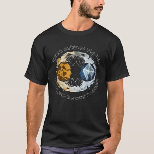 Btc think outside the box T-Shirt (Vorderseite)
