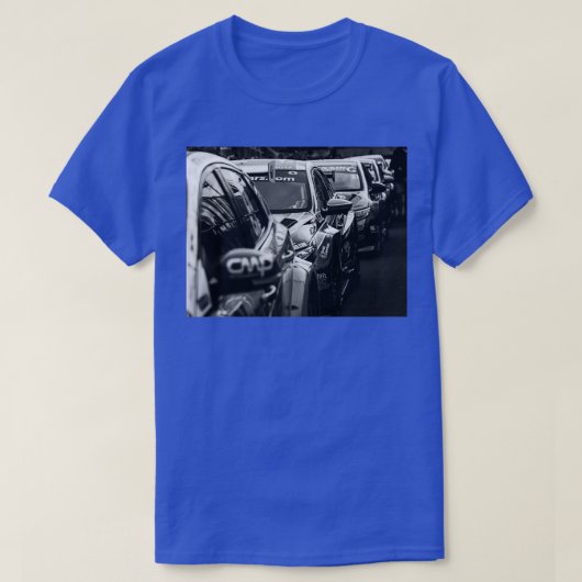 BTCC British Touring Car Lineup T-Shirt (Design vorne)