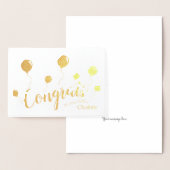 BTEC Gratulationskarte Folienkarte (Anzeige)