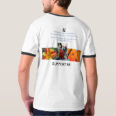 Btexpress Natur-Fotografie-Anhänger T-Shirt (Schwarz voll)