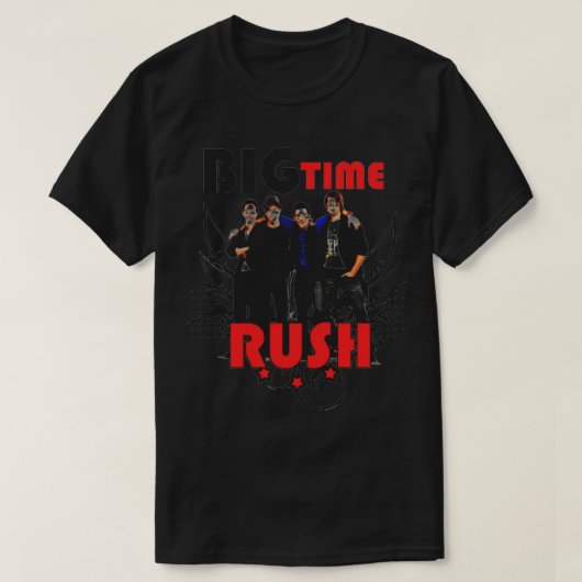 BTR Big Time Rush Band T-Shirt (Design vorne)