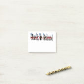 BTS-3-Ton Post-it Klebezettel (Auf Schreibtisch)