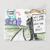 BTS auf der Postkarte (Vorderseite)