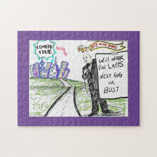 BTS auf der Straße Puzzle (Horizontal)