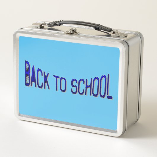 BTS Blue S Metall Brotdose (Vorderseite)