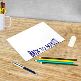 BTS Blue S Notizblock