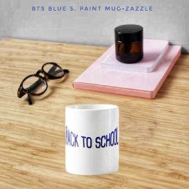 BTS-Blue-S.Paint Kaffeetasse