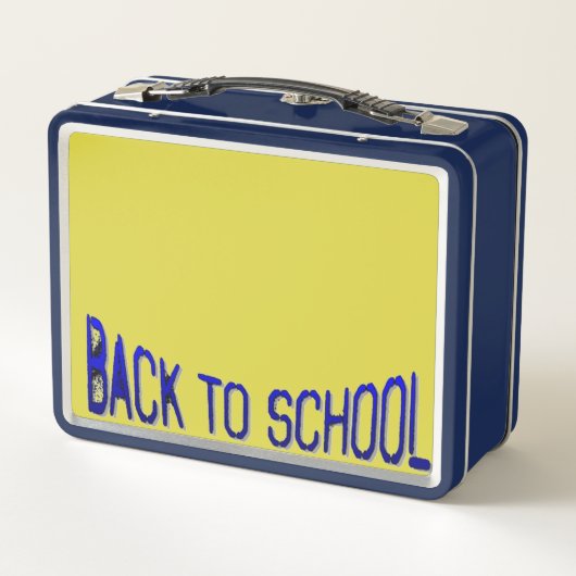 BTS Blue S. Paint Metal Lunchbox (Rückseite)