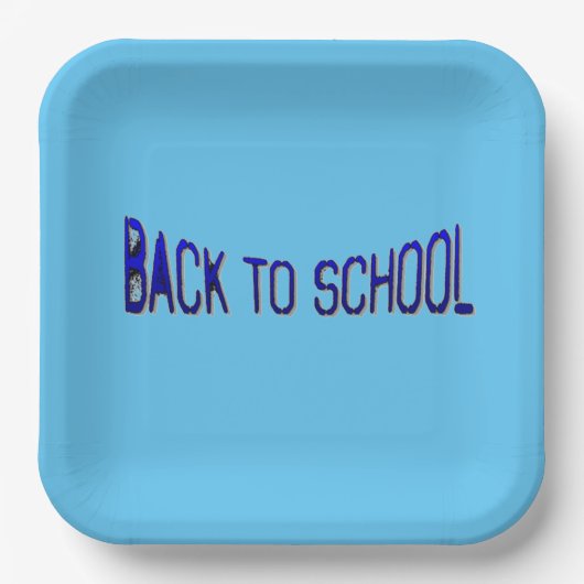 BTS Blue S Pappteller (Vorderseite)