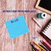BTS Blue S Post-it Klebezettel