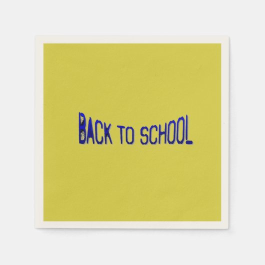 BTS Blue S Serviette (Vorderseite)