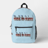 BTS dreiteilig Bedruckter Rucksack (Vorderseite)
