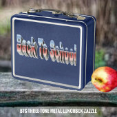 BTS dreiteilig Metall Brotdose