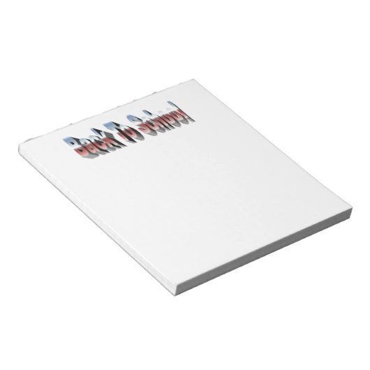 BTS dreiteilig Notizblock (angewinkelt)