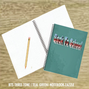BTS dreiteilig Notizblock