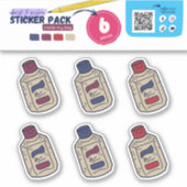 BTS - INNERHALB MEINER TASCHE (HAND SANITIZER) AUFKLEBER (Vorderseite)