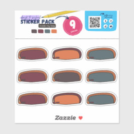 BTS - INNERHALB MEINER TASTE (PENCIL POUCH 02) AUFKLEBER