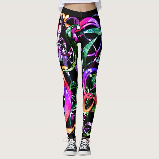 BTS inspiriert Leggings (Vorderseite)