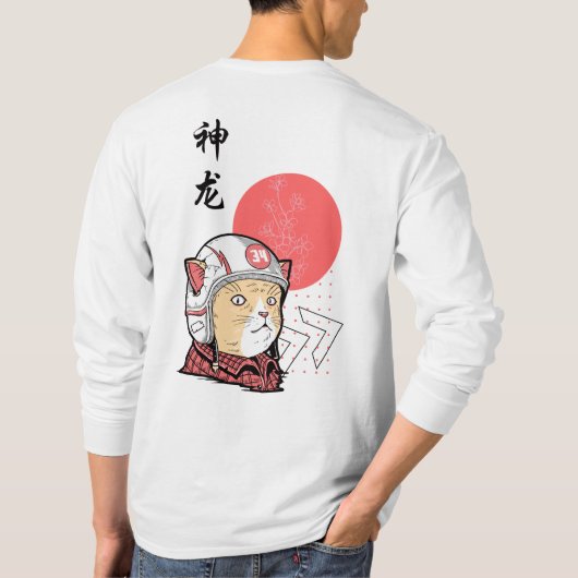 BTS lila T-Shirt (Rückseite)