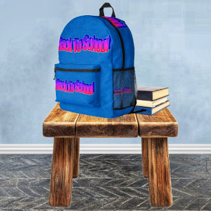 BTS-Red-Blue Bedruckter Rucksack