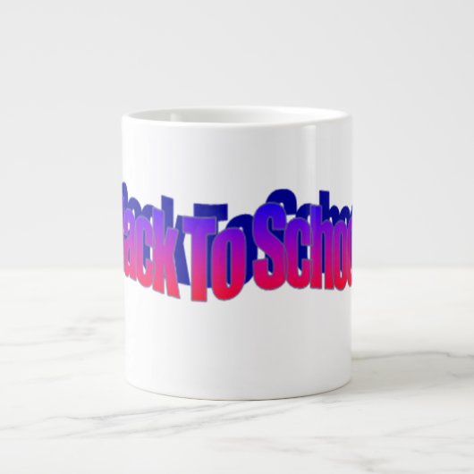 BTS-Red-Blue Jumbo-Tasse (Vorderseite)