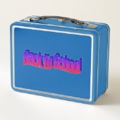 BTS-Red-Blue Metall Brotdose (Rückseite)