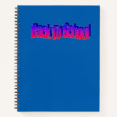 BTS-Red-Blue Notizblock (Vorderseite)