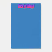 BTS-Red-Blue Post-it Klebezettel (Vorderseite)