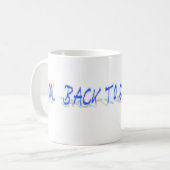 BTS Shadow-Blue Kaffeetasse (Vorderseite Links)