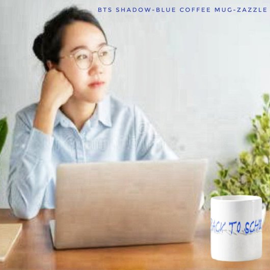 BTS Shadow-Blue Kaffeetasse