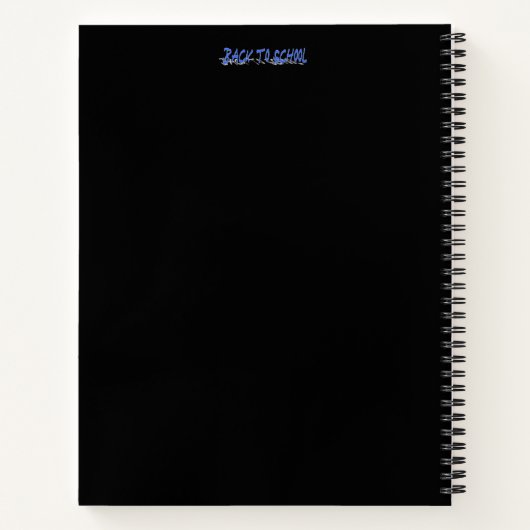 BTS Shadow-Blue Notizblock (Rückseite)