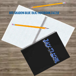 BTS Shadow-Blue Notizblock