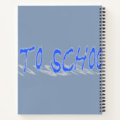 BTS Shadow-Blue Notizblock (Rückseite)