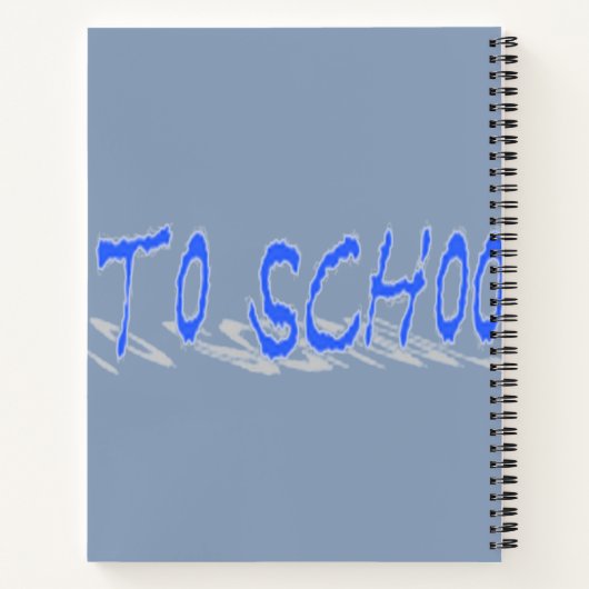 BTS Shadow-Blue Notizblock (Rückseite)