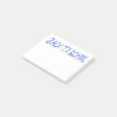 BTS Shadow-Blue Post-it Klebezettel (angewinkelt)