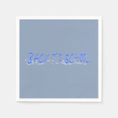 BTS Shadow-Blue Serviette (Vorderseite)