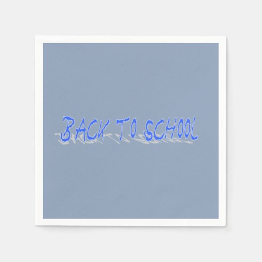 BTS Shadow-Blue Serviette (Vorderseite)