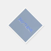 BTS Shadow-Blue Serviette (Ecke)